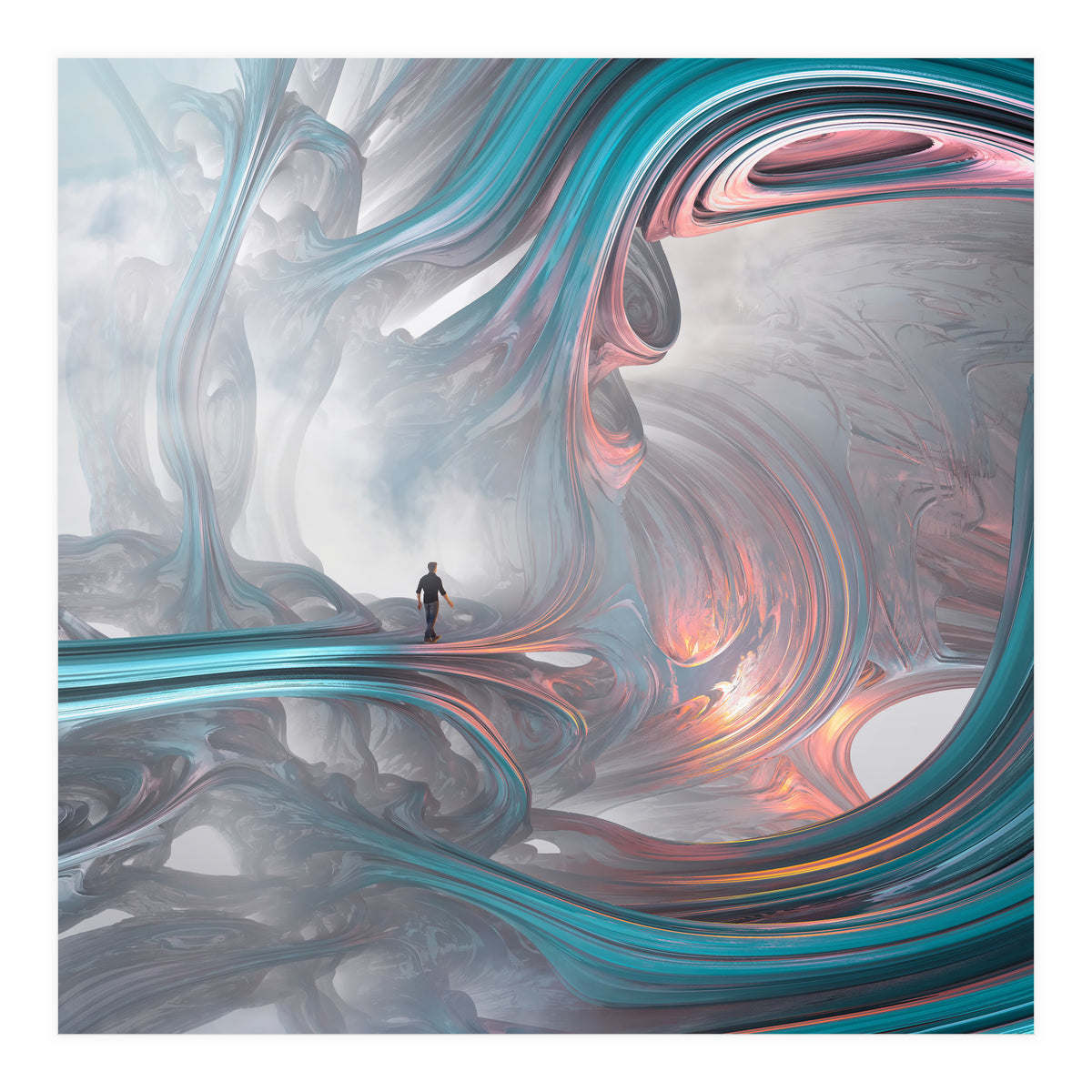 Fractal 1 (chloroform) (Print Only)