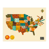 UNITED STATES MAP (Print Only) thumbnail