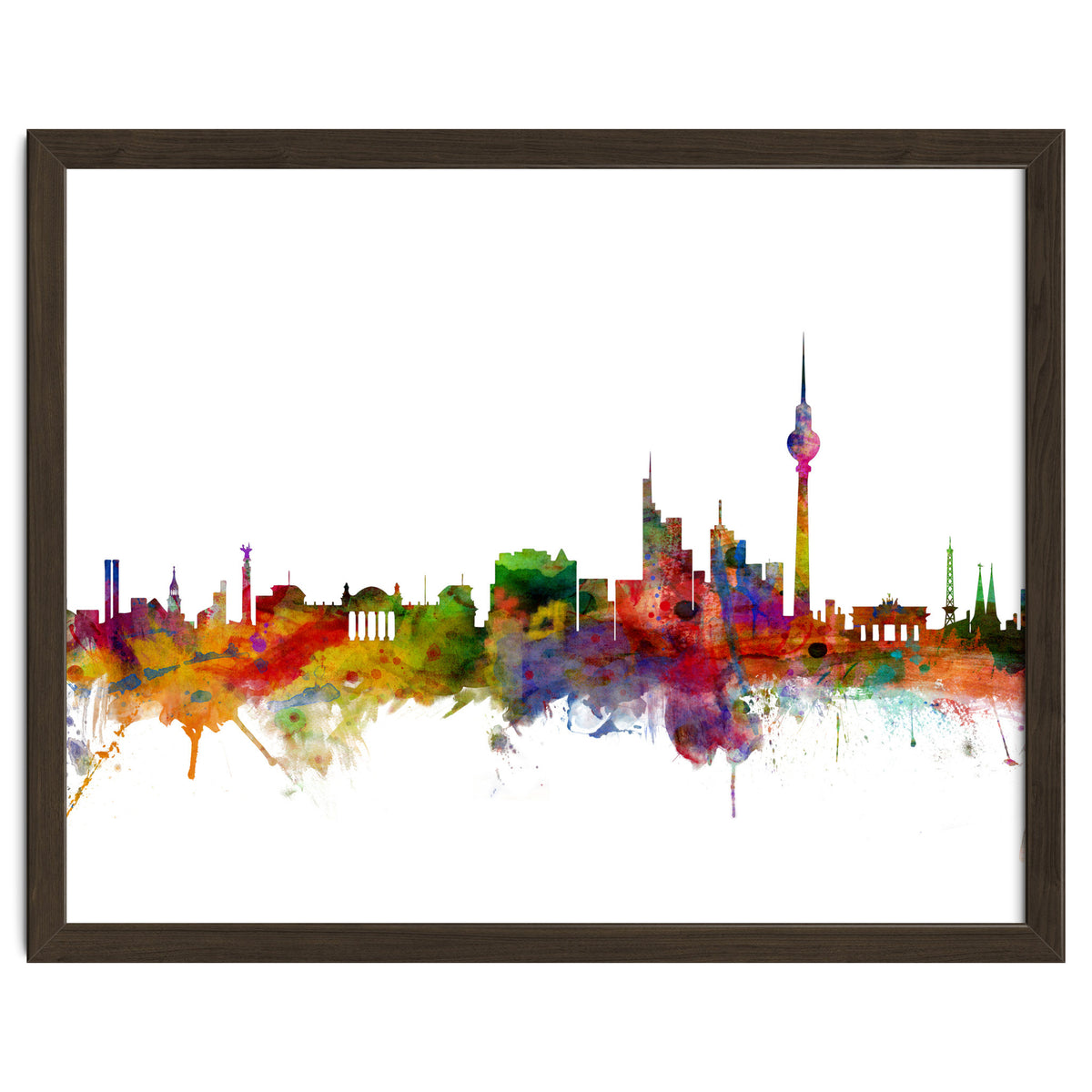 Berlin Germany Skyline