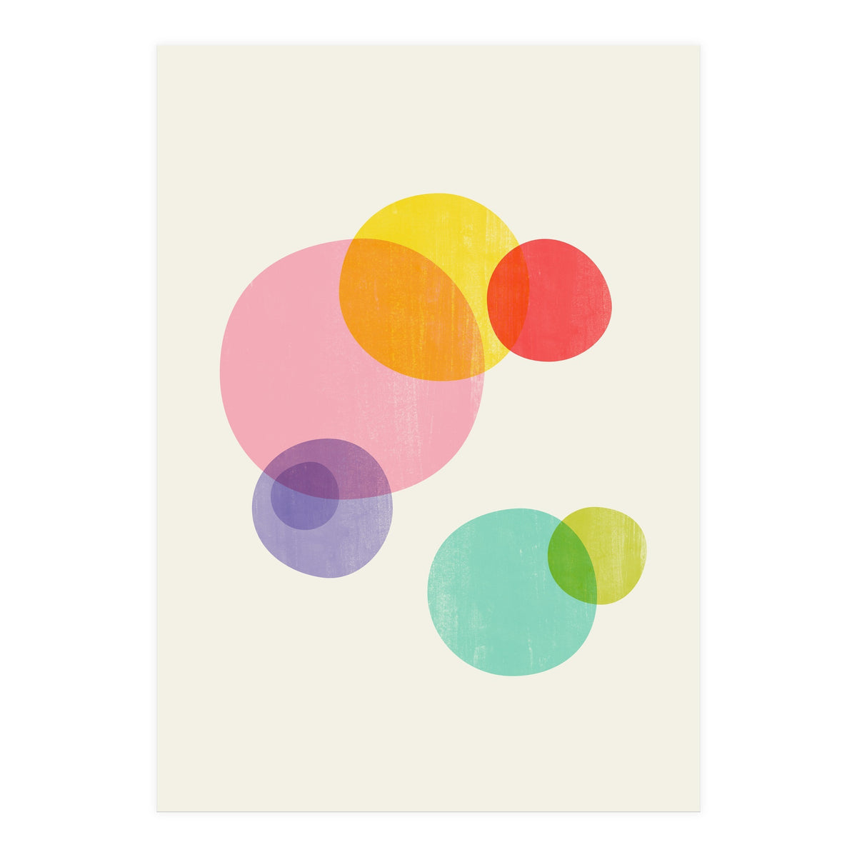 Rainbow Bubbles (Print Only)