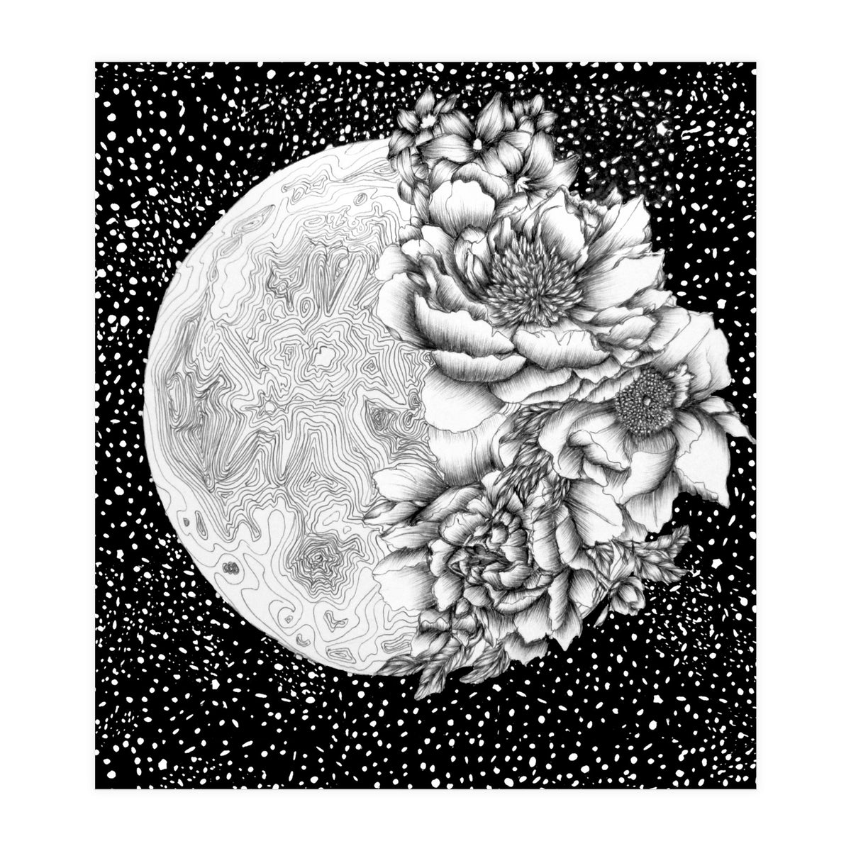 Moon Abloom (Print Only)