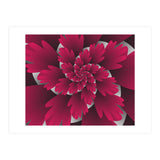 3D Pink Leaf Blooms (Print Only) thumbnail