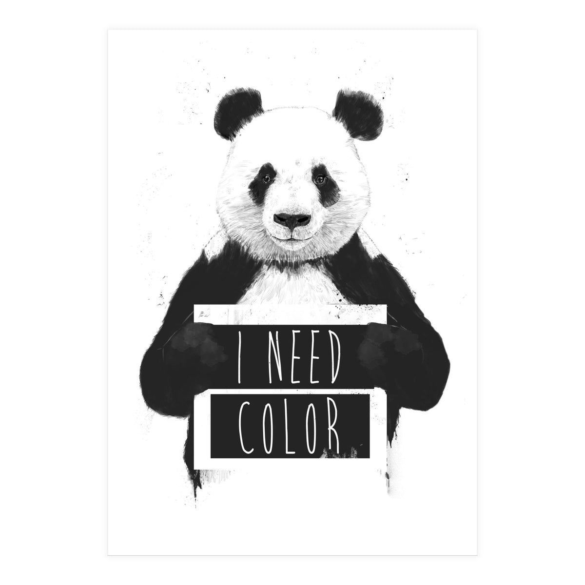 I Need Color (Print Only)