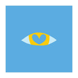 Heart Eye - BLUE (Print Only) thumbnail