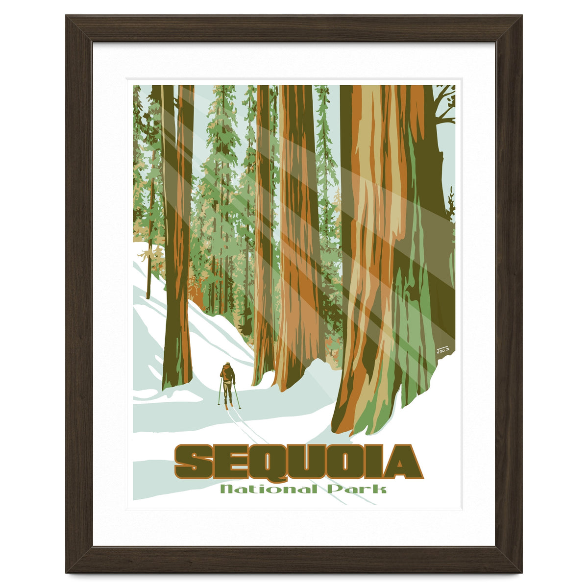 Sequoia National Park Poster