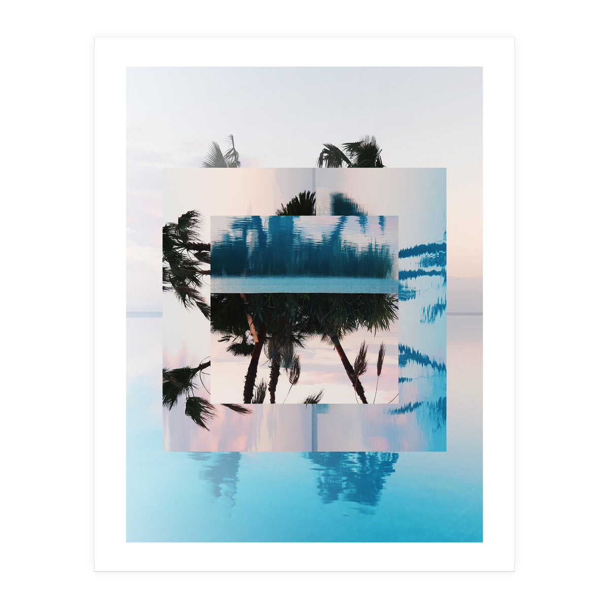 Quadratur 3 · Plams And Beach (Print Only)