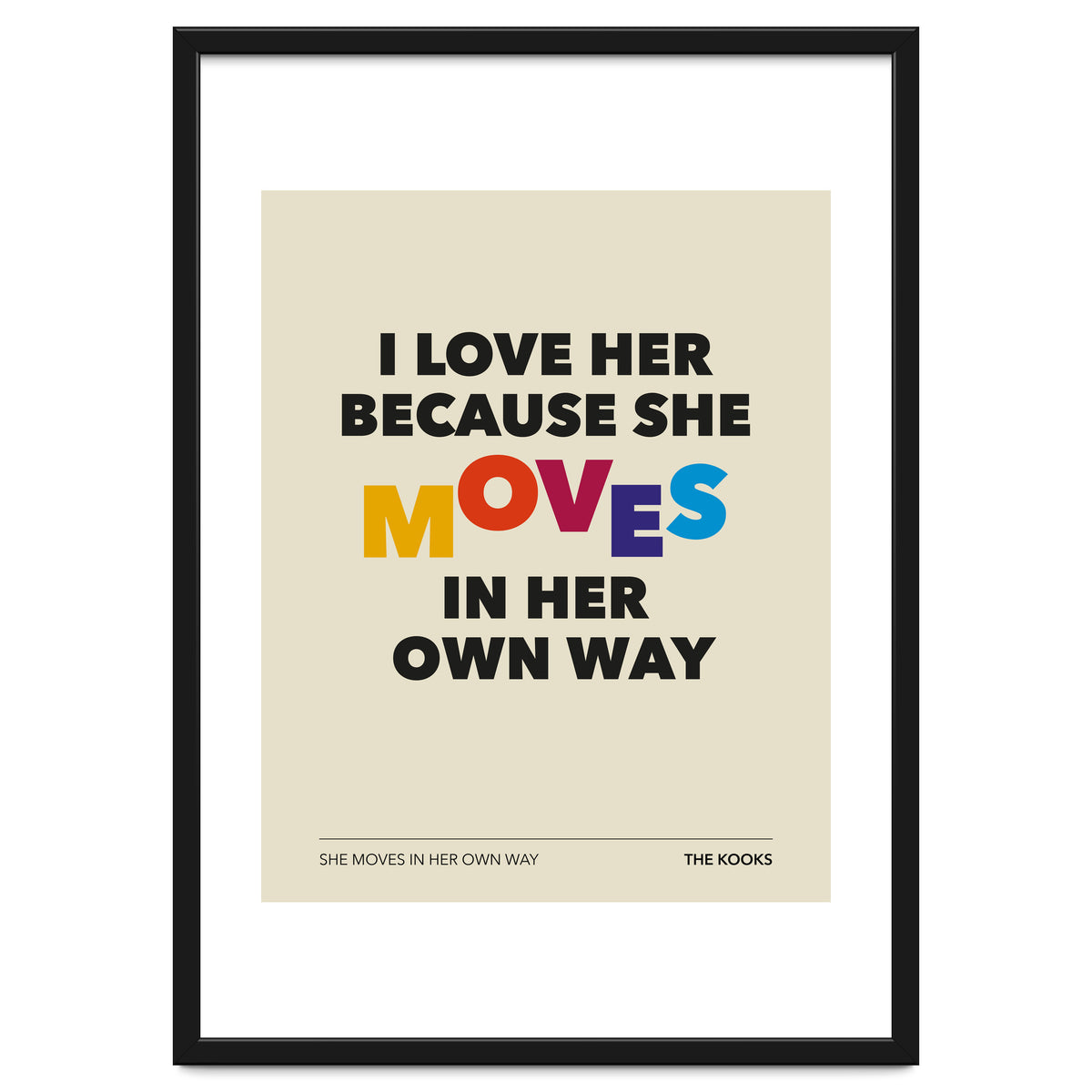 The Kooks  -She Moves In Her Own Way