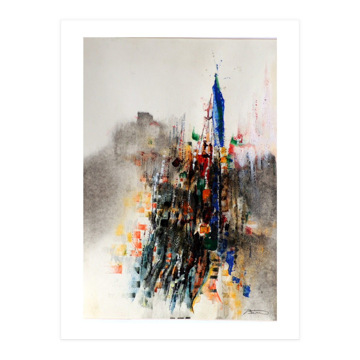 City.35x25cm. (Print Only)