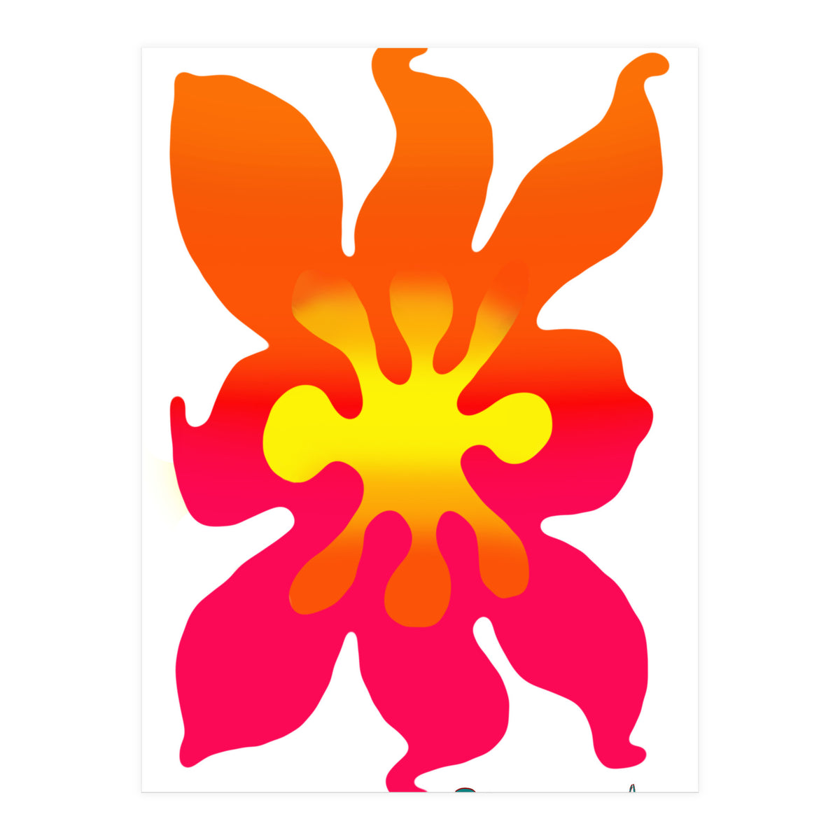 Fuego 70 Copia (Print Only)