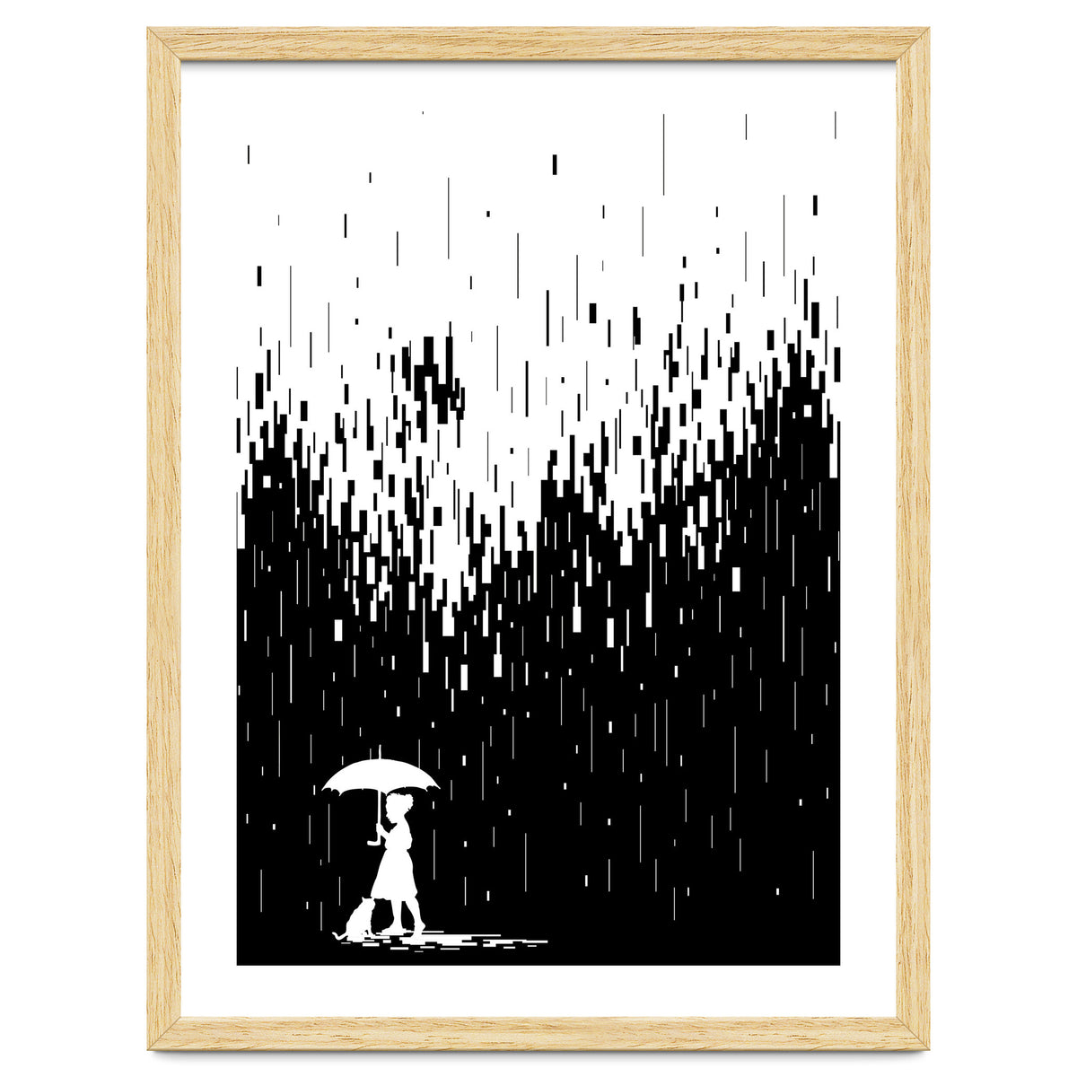 Pixel Rain