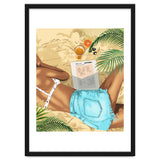 Keep Palm & Carry On Wall Art | Tropical Beach Bikini Fashion Travel Chai thumbnail
