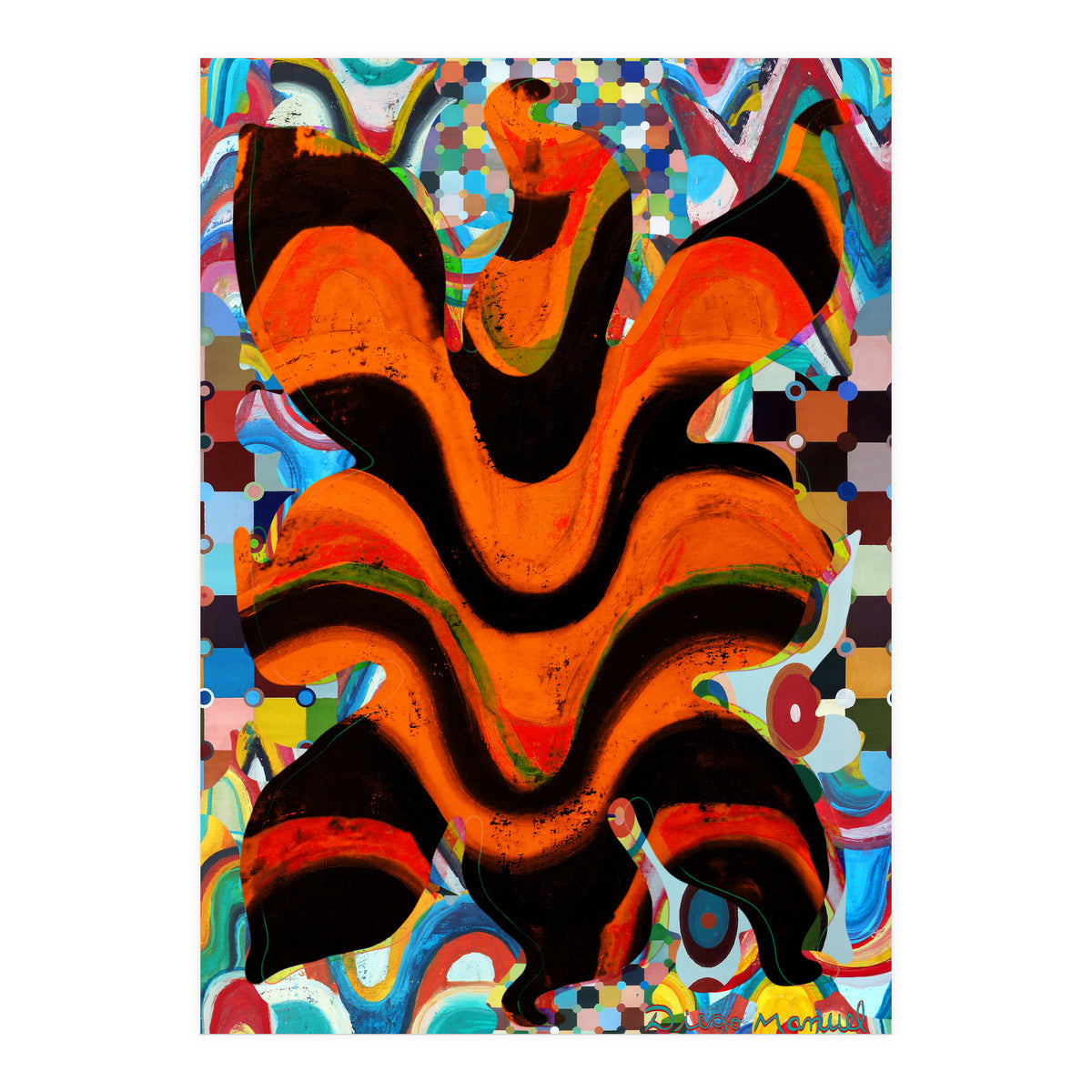 Pop Abstract 2023 Tapiz 85 (Print Only)