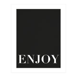 Enjoy Black (Print Only) thumbnail