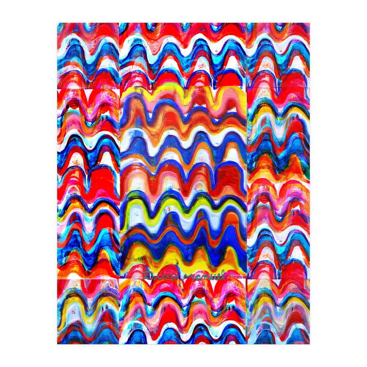 Pop abstract color full (Print Only)