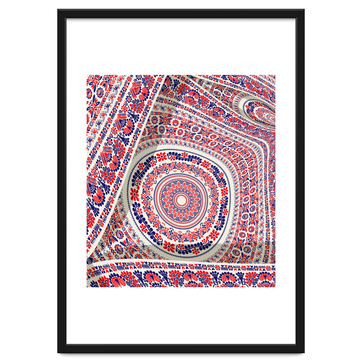 Romanian embroidery background 38