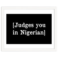 Judges You In Nigerian