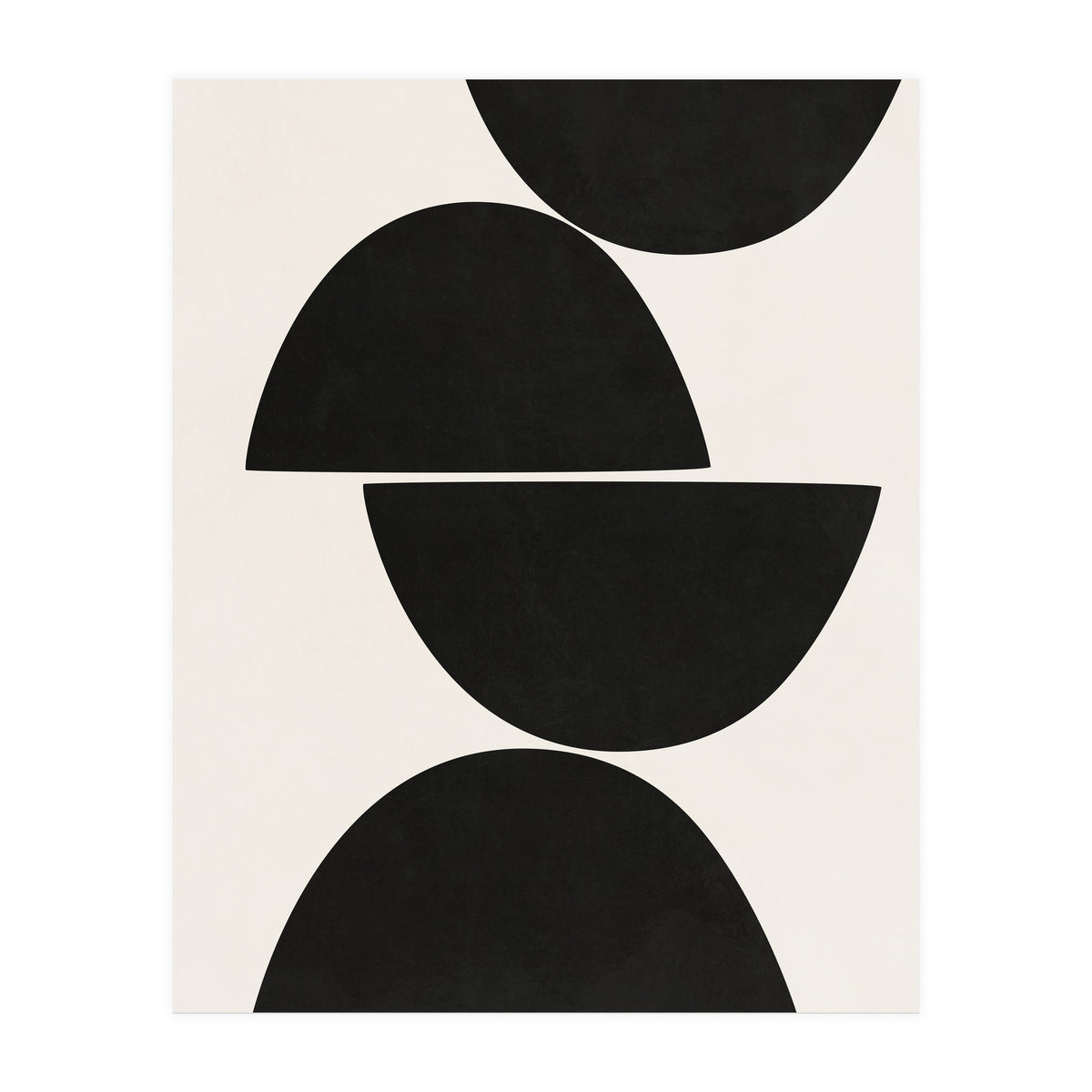 ABSTRACT AND GEOMETRIC SHAPES 04BW (Print Only)