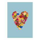 Heart Floral (Print Only) thumbnail
