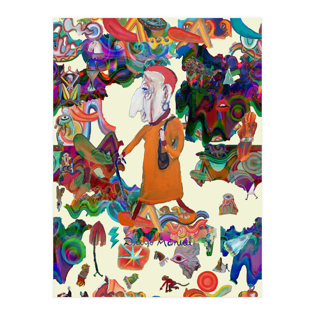 Graffitis 2021 Tapiz 66 (Print Only)