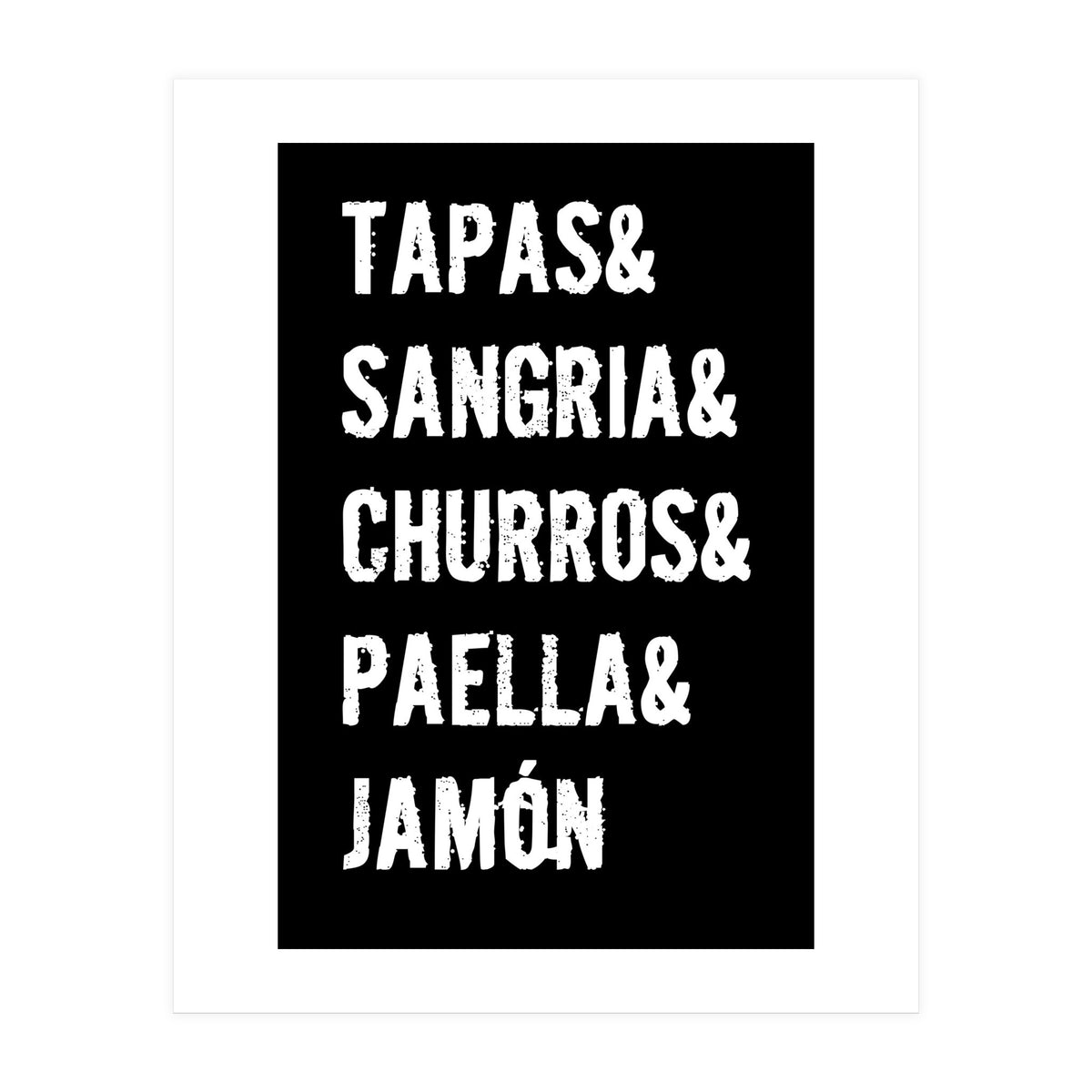 Its A Spaniard Thing  (Print Only)