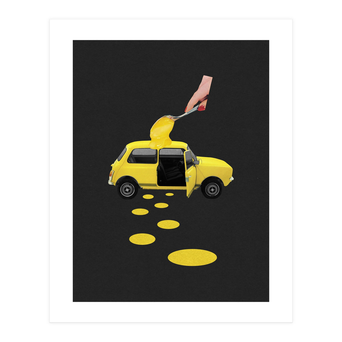 Yellow Car (Print Only)