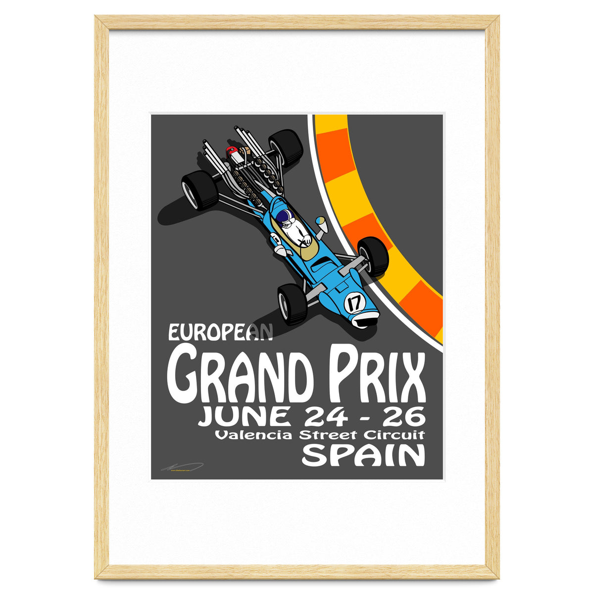 European Grand Prix poster