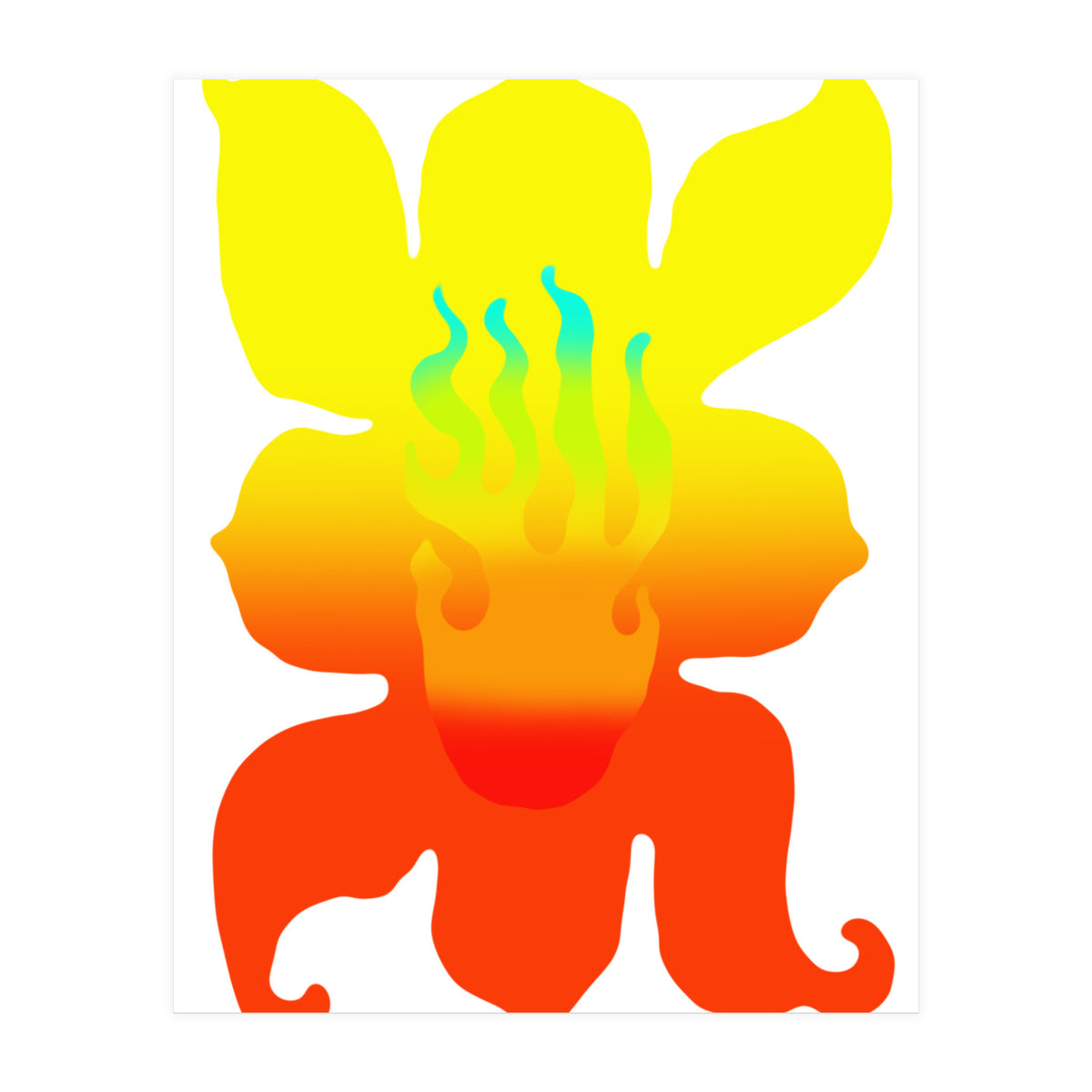 Fuego 109 Copia (Print Only)