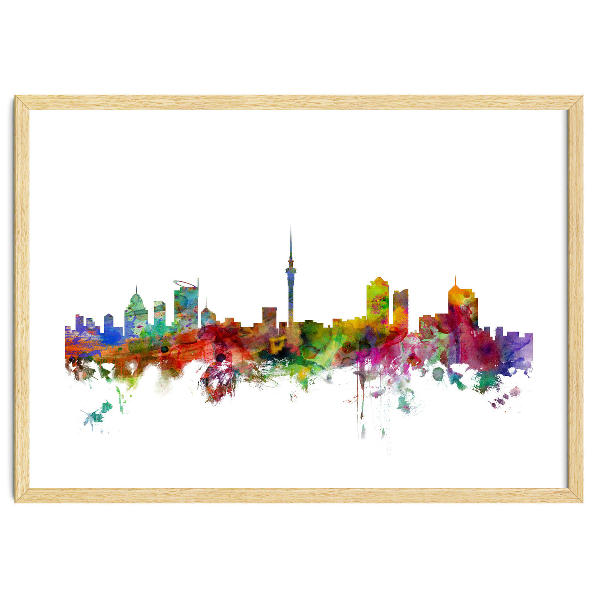 Auckland New Zealand Skyline