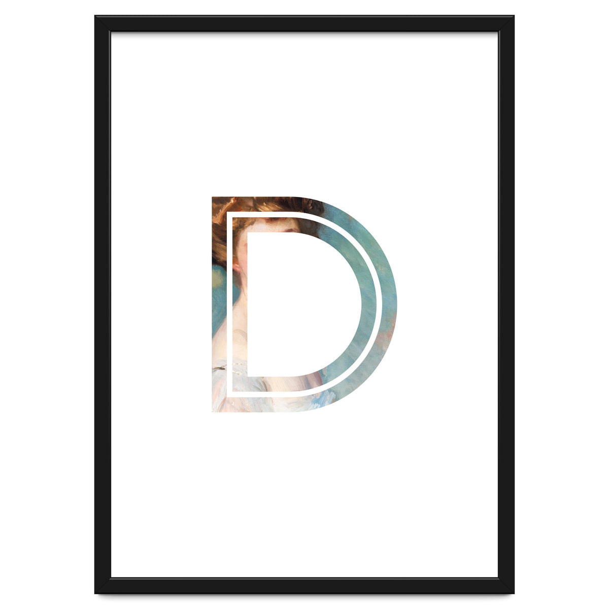 Letter D - (Impress)