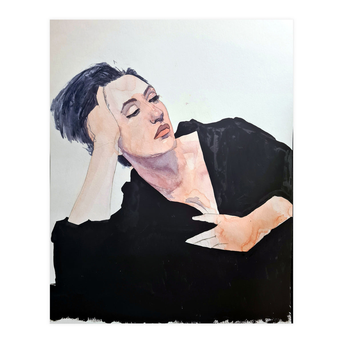 Untitled #91 - Woman in black (Print Only)