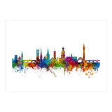 Shrewsbury England Skyline (Print Only) thumbnail