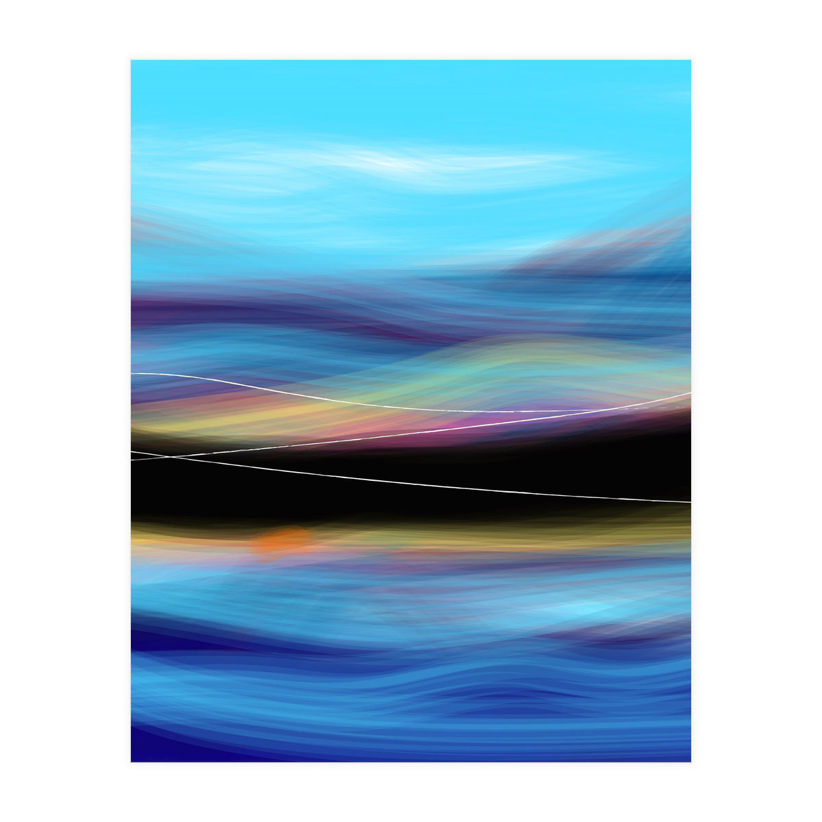 Peace underneath  (Print Only)