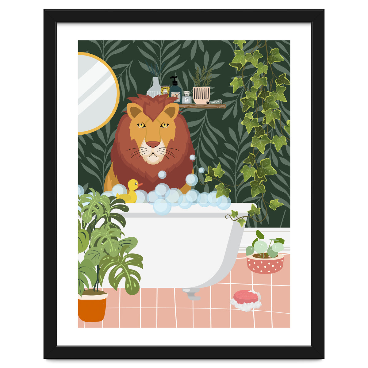 Lion in My Bathtub