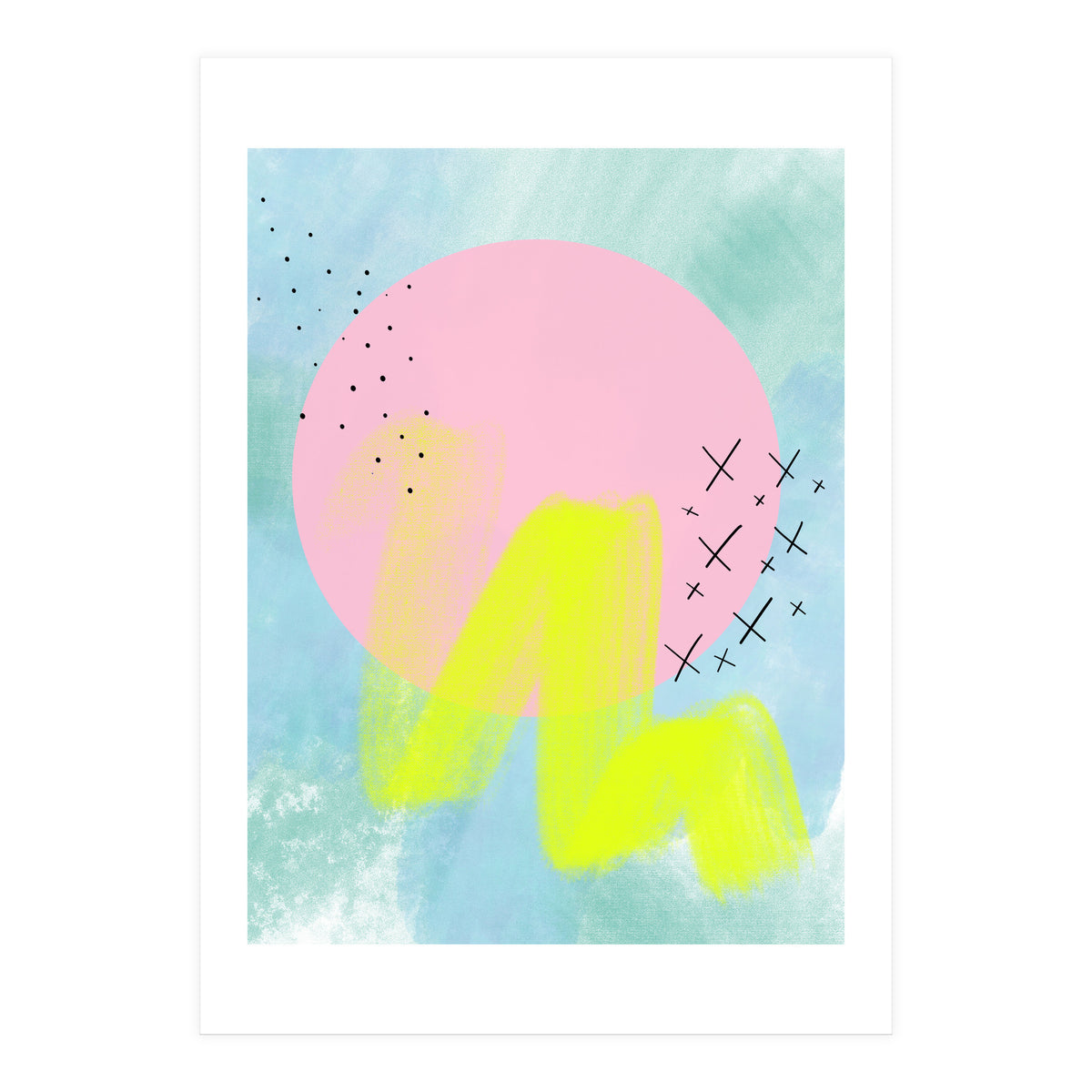 Abstract Moon (Print Only)