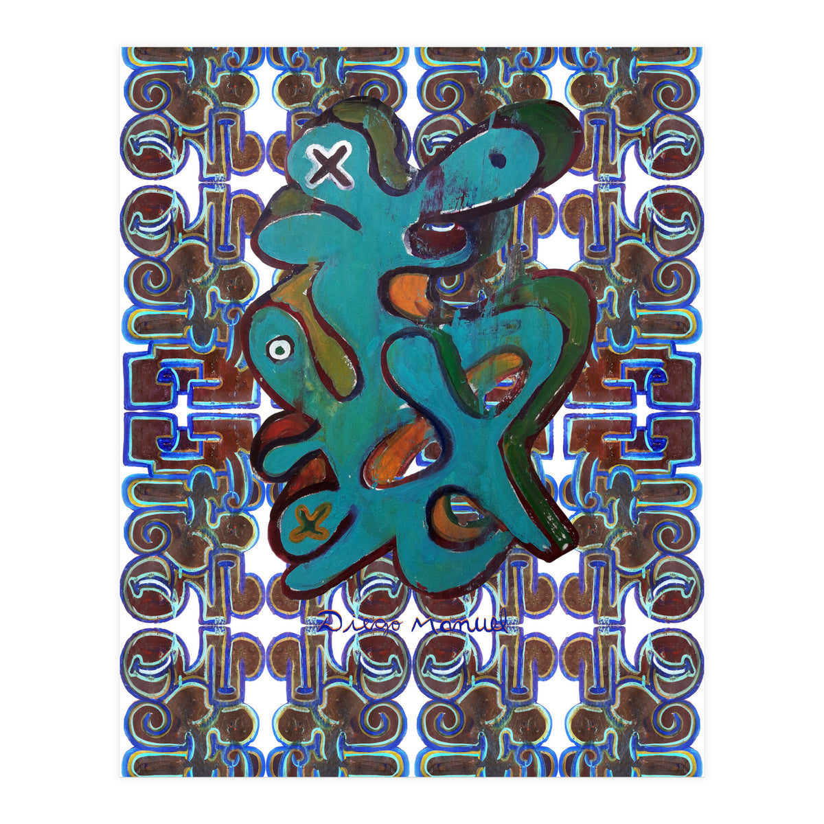 Garffiti 21 And 25 Tapiz C (Print Only)