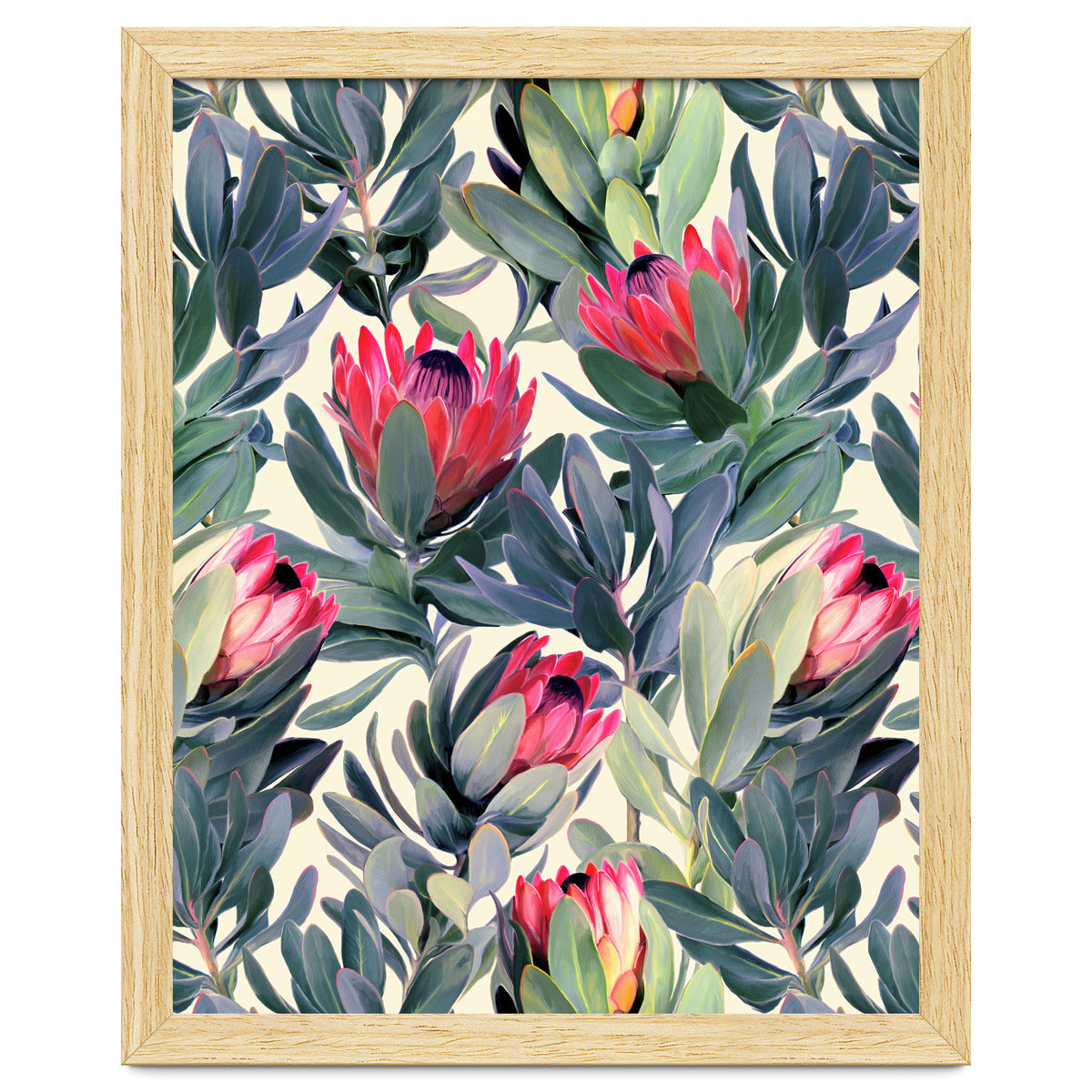 Painted Protea Pattern