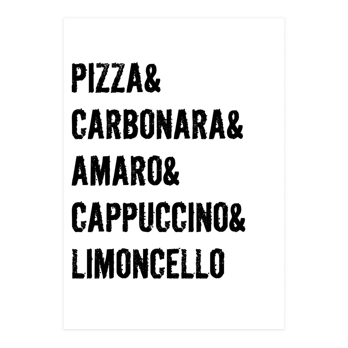 Its An Italian Thing  (Print Only)