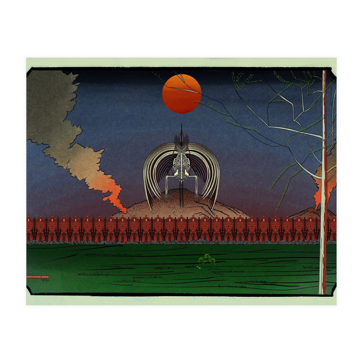 Attack on Titan: Rumbling Ukiyo-e (Print Only)