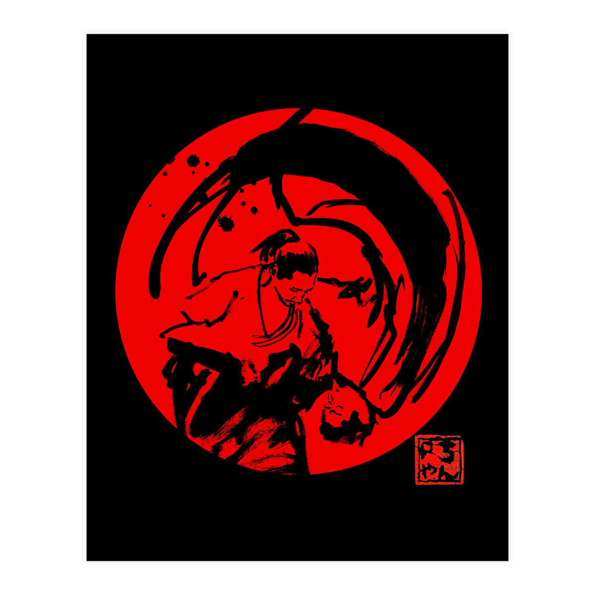 Aikdo in red (Print Only)