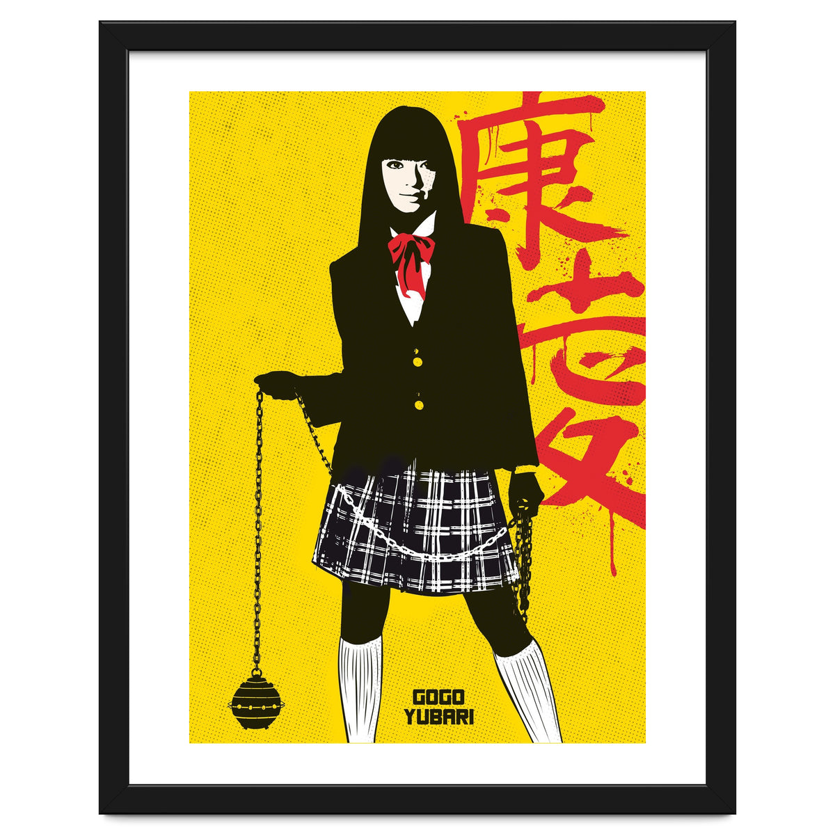 Gogo Yubari Kill Bill movie poster