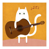 Cat 98: The rock star (Print Only) thumbnail