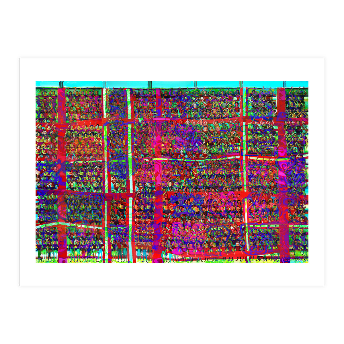 Gran Hinchada Roja 17 (Print Only)