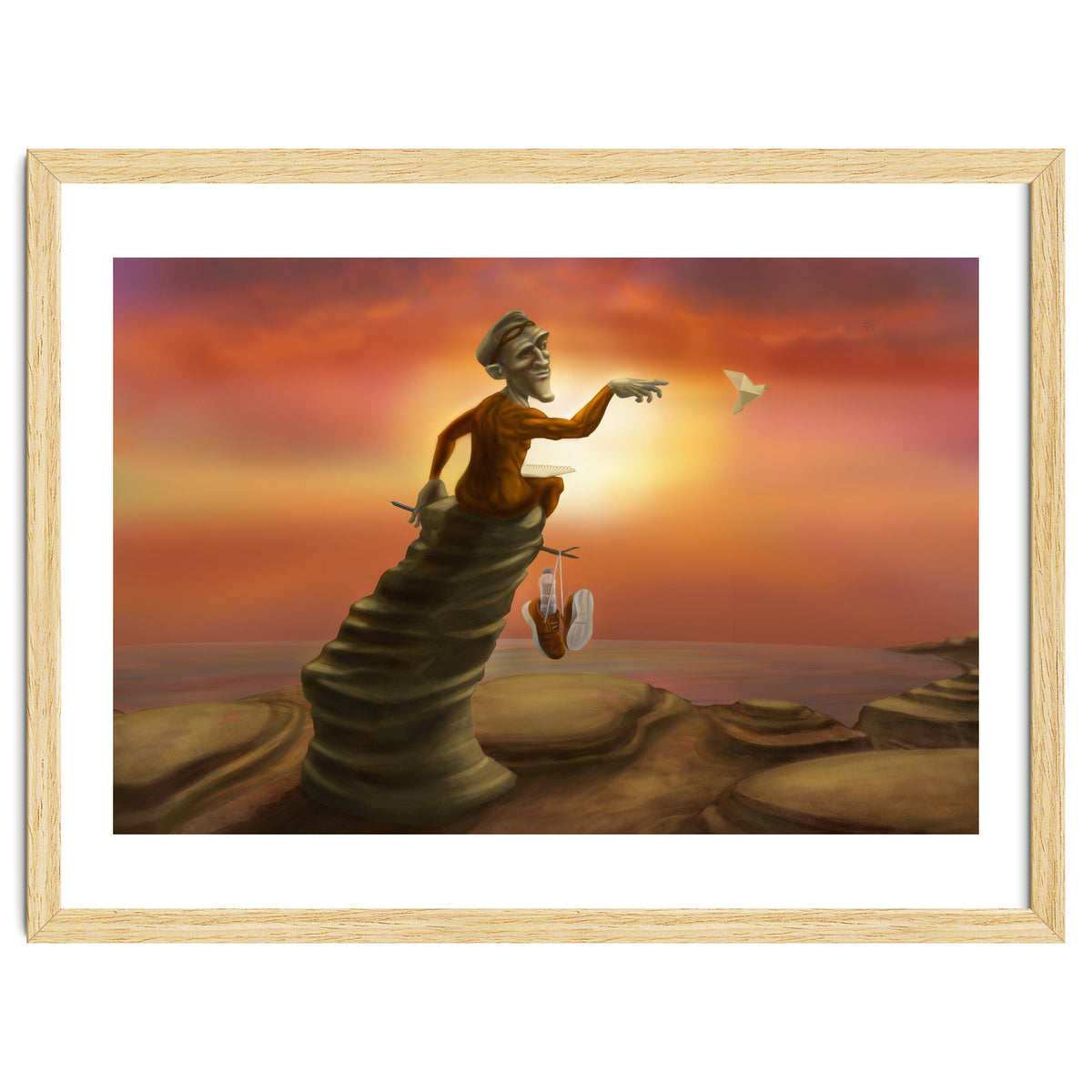 Superhero on a break