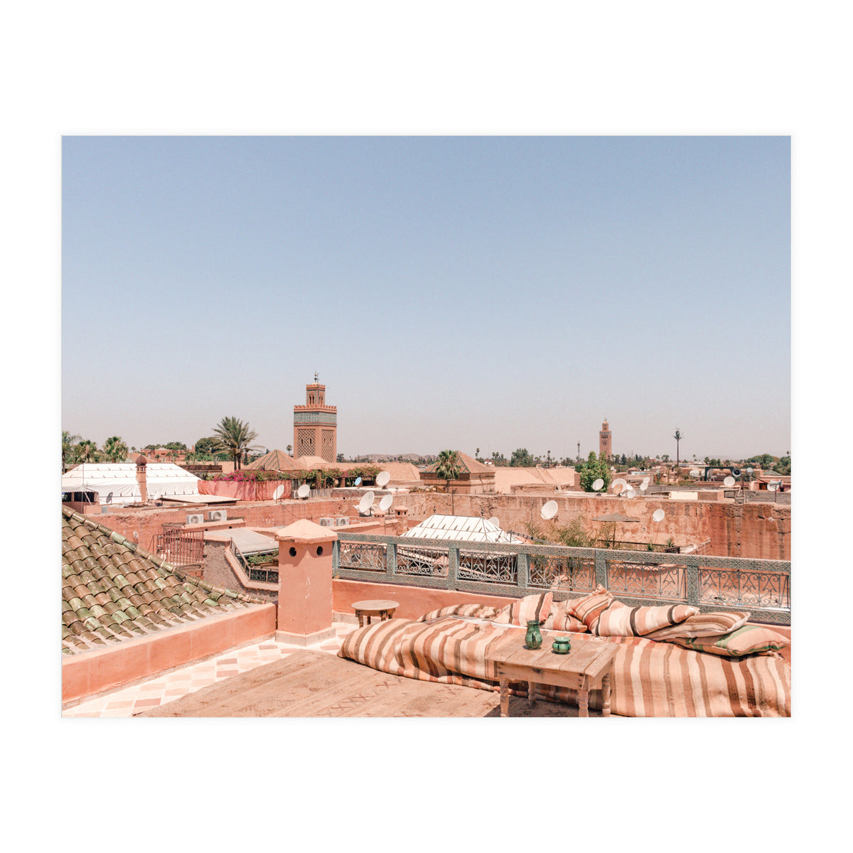 Moroccan Rooftop 3 (Print Only)