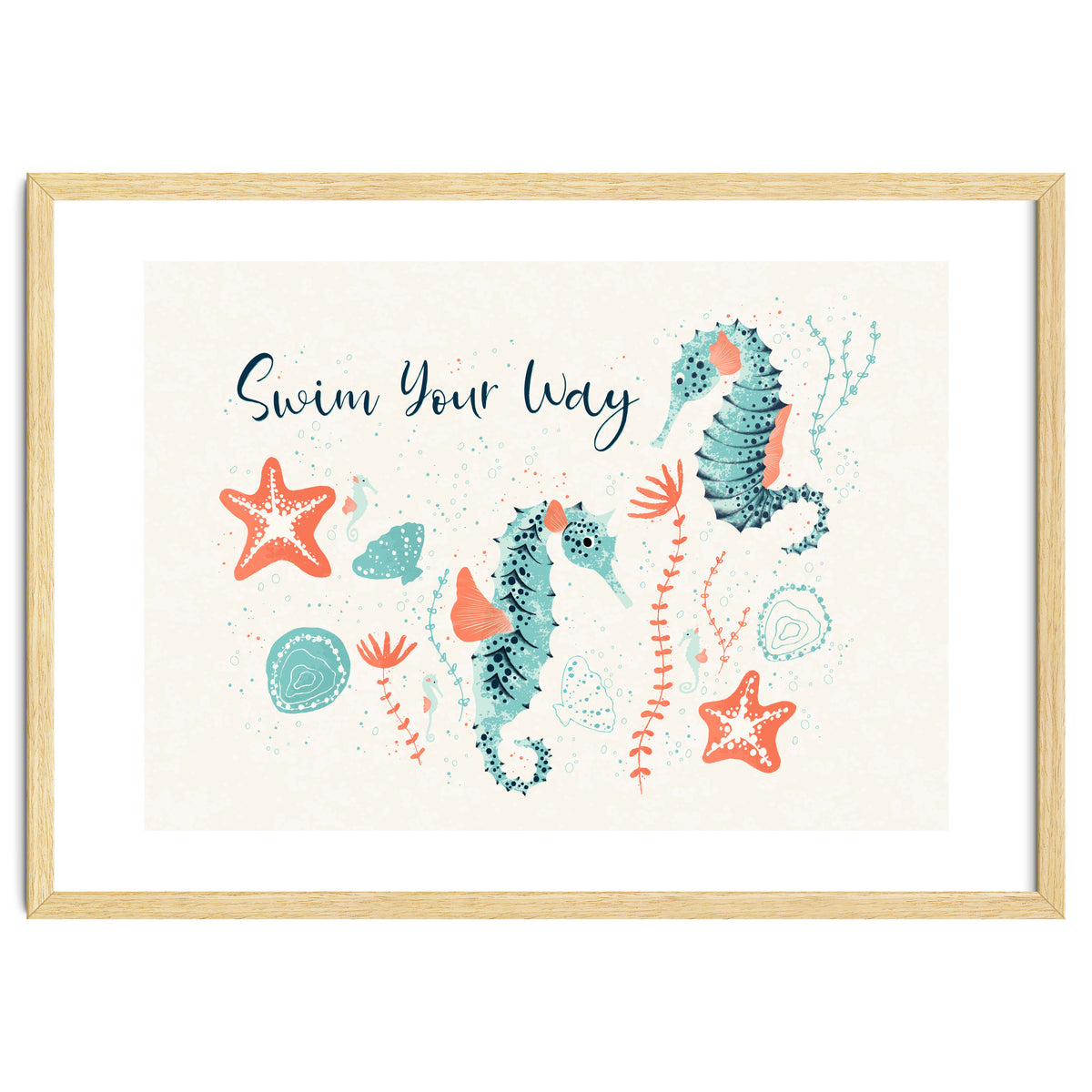 Swim Your Way Seahorse