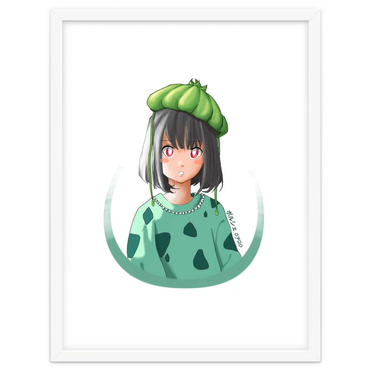 Porkitou: Human Bulbasaur