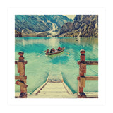 Boat Tour Italian Lake (Print Only) thumbnail