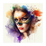 Watercolor Carnival Woman #11 (Print Only) thumbnail