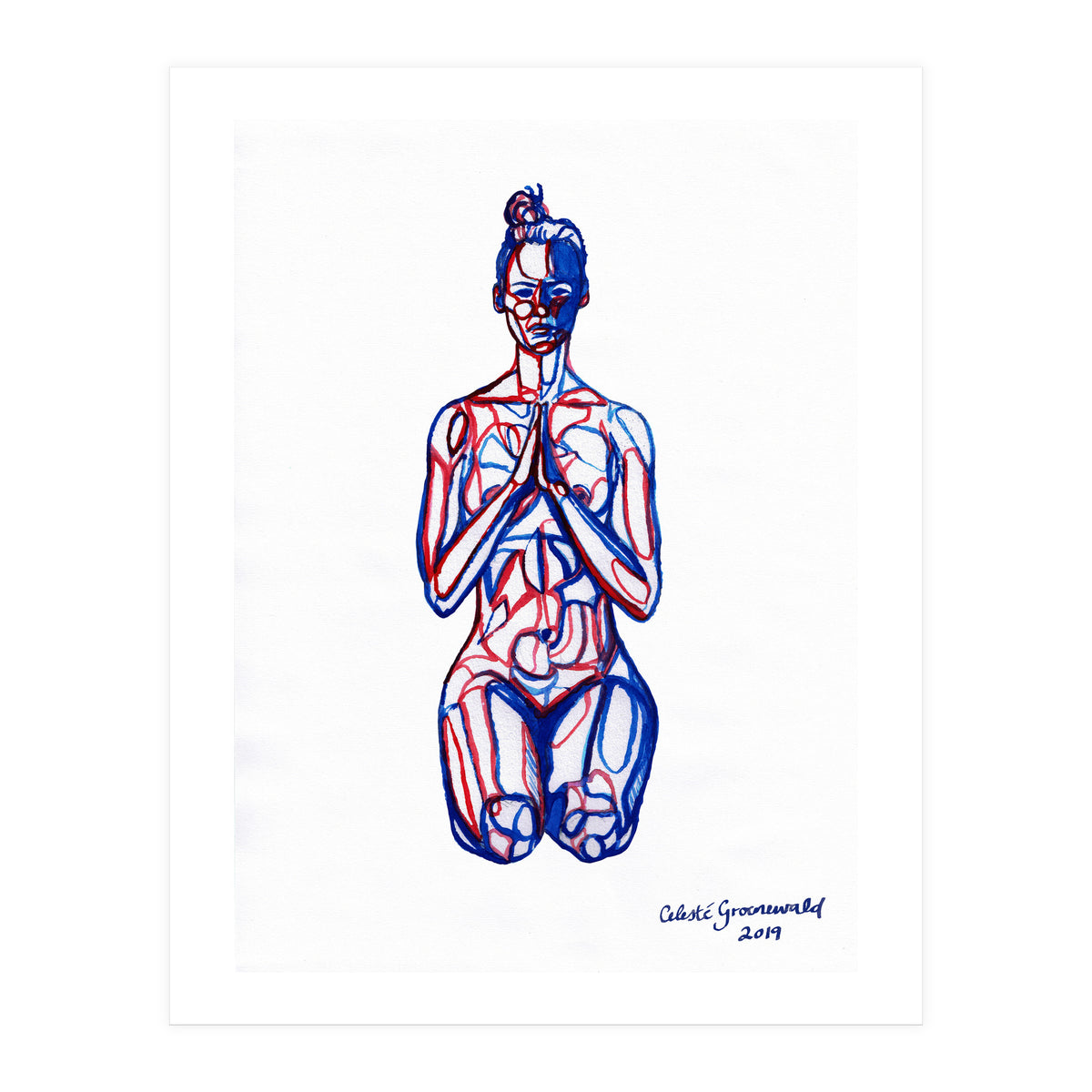 Vajrasana (Print Only)
