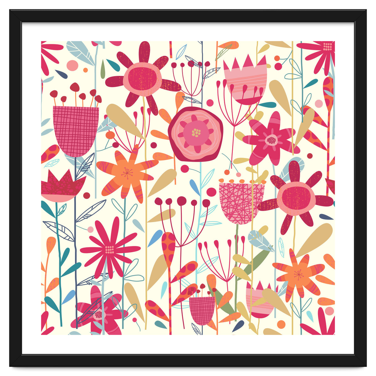 Wild Weeds And Flowers